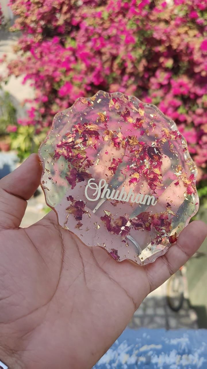 Resin flower preservation