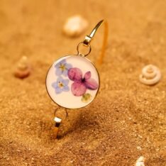 Blossom Charm Resin Bracelet